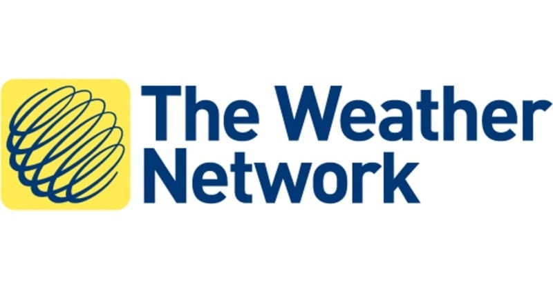 Ứng dụng dự báo thời tiết The Weather Network trên điện thoại