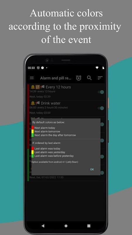 Pill & Alarm Reminder MOD APK Screenshot