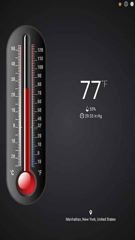 Thermometer MOD APK app