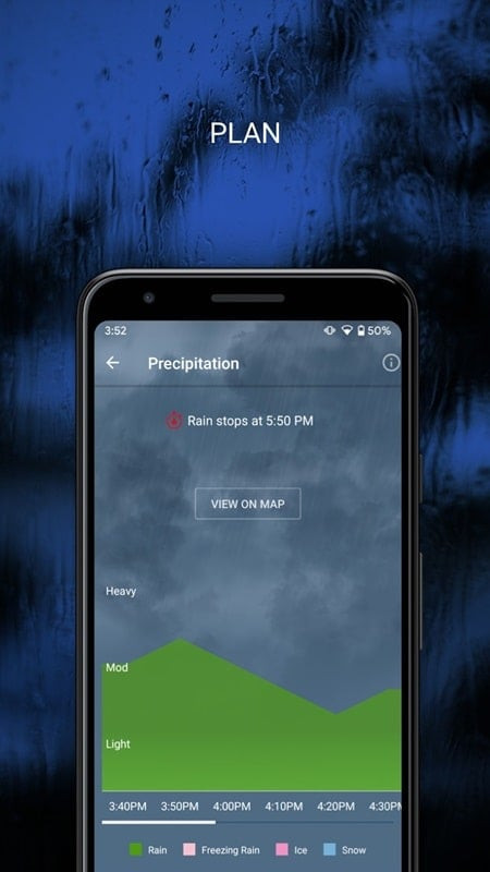 Ứng dụng The Weather Network phiên bản mod trên Android