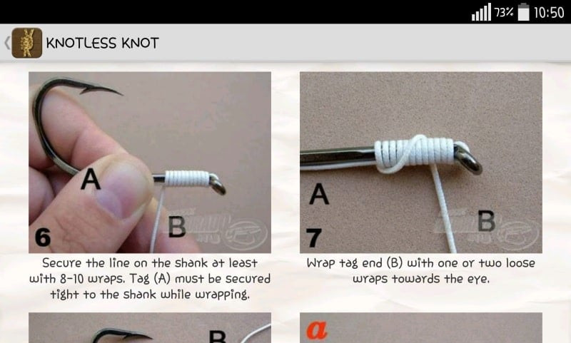 Ứng dụng Ultimate Fishing Knots