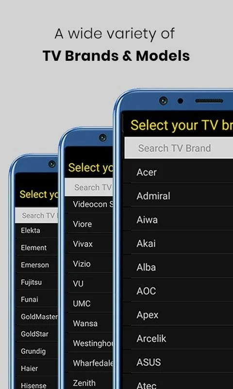 Universal TV Remote Control App on Android