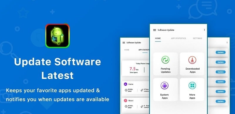 Ứng dụng Update Software Latest