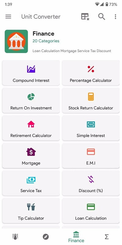 Unit Converter trên Android