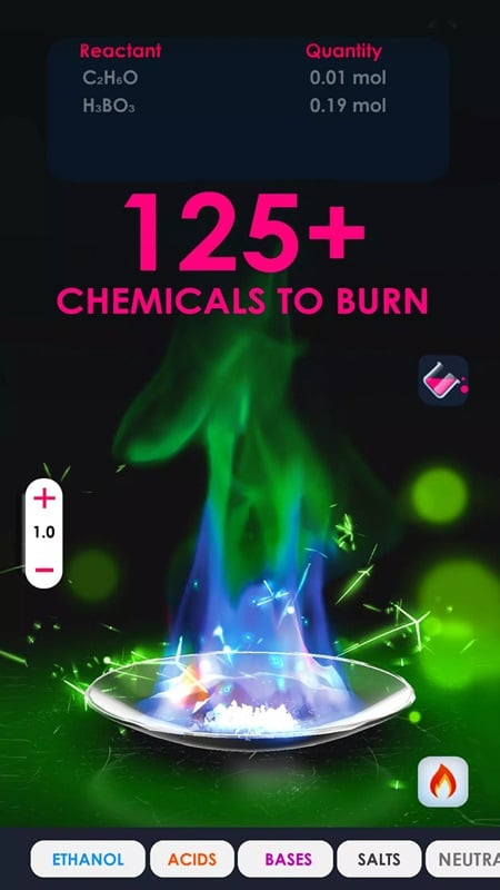 Unreal Chemist MOD APK gameplay