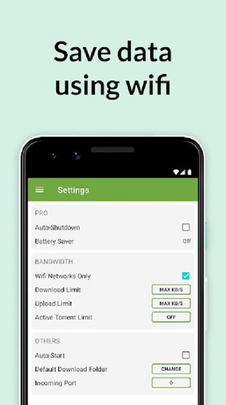 uTorrent Pro MOD APK Download Management Screenshot