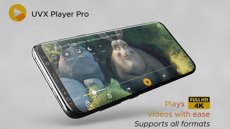 UVX Player Pro mod apk