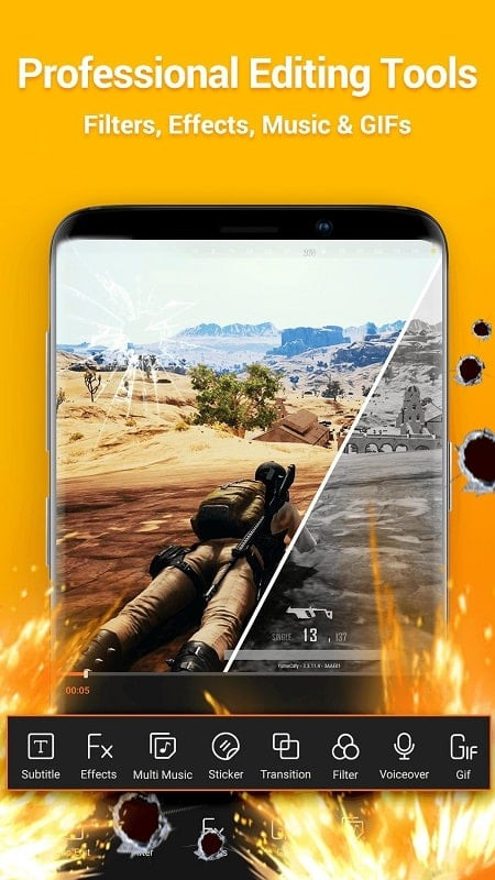 V Recorder MOD APK - Thêm phụ đề dễ dàng