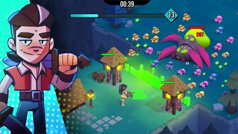 Vampirio Defend & Survive MOD APK Gameplay