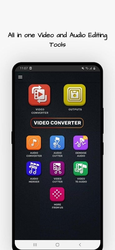 Video Converter app screenshot