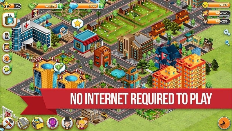 Village Island City Simulation MOD APK download