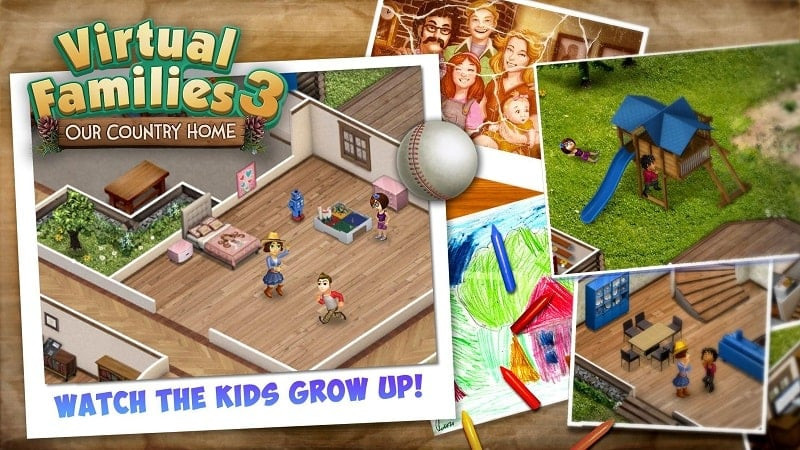 Virtual Families 3 Download Button