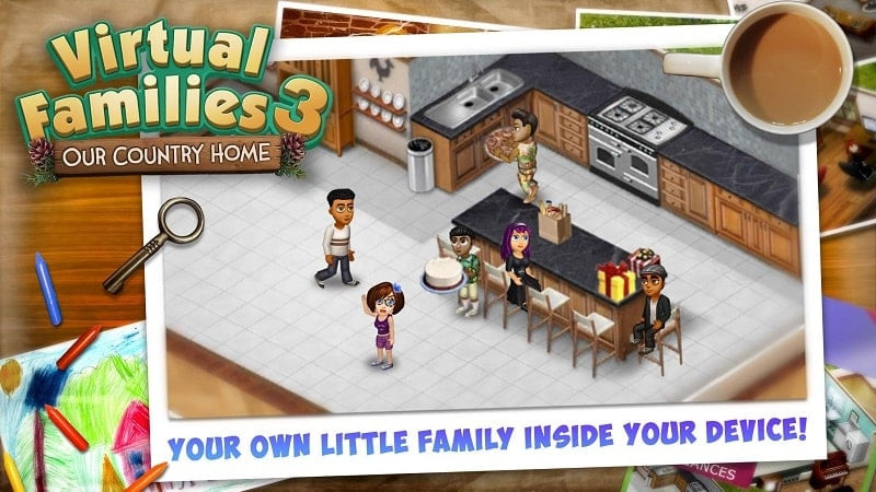 Virtual Families 3 MOD APK Features