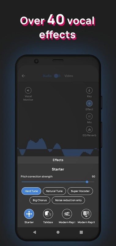 Voloco MOD APK effects library