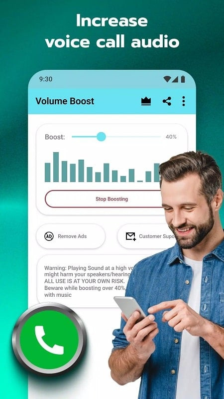 Volume Booster for Android MOD APK Features