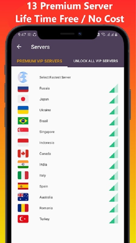 Illustration of the security features of VOP HOT Pro Premium VPN MOD APK, protecting user data from online threats.