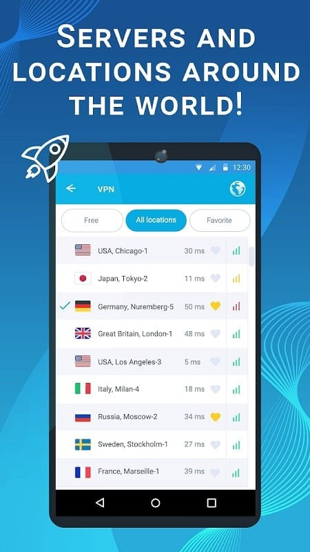 VPN for Android with Global Coverage