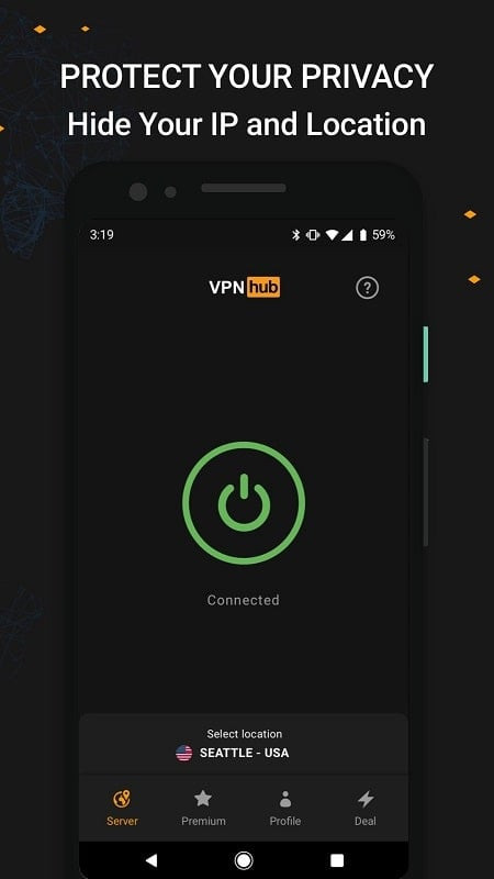 VPNhub MOD APK Features