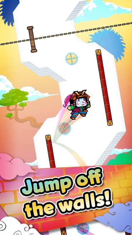 Wall Kickers MOD APK screenshot