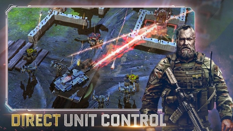 War Commander: Rogue Assault MOD APK Squad Upgrades