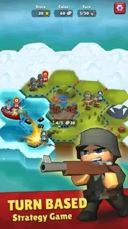 War Hex Army battle tactics mod apk