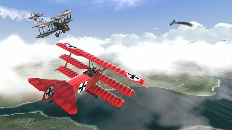 Warplanes WW1 Sky Aces gameplay on Android