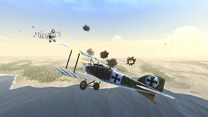 Warplanes WW1 Sky Aces MOD features