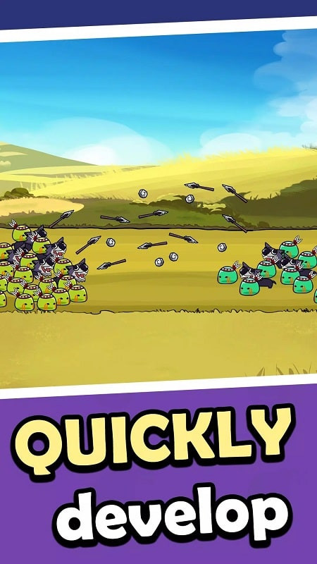 Warriors Swarm for Android screenshot