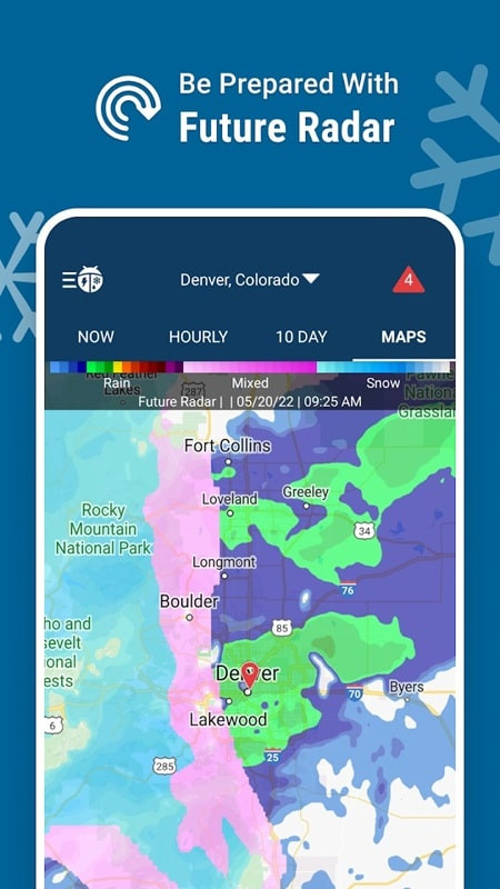 WeatherBug Multiple Weather Maps