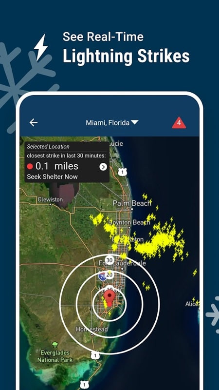 WeatherBug Radar Map