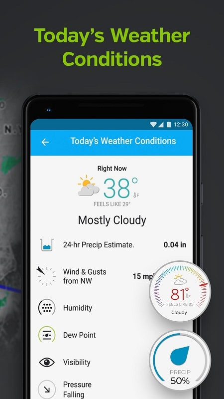 Weather Underground MOD APK Features