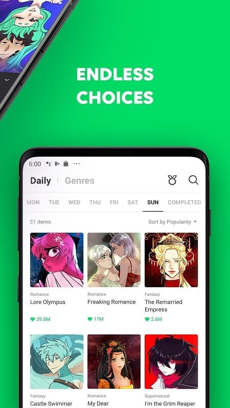 WEBTOON MOD APK for Android