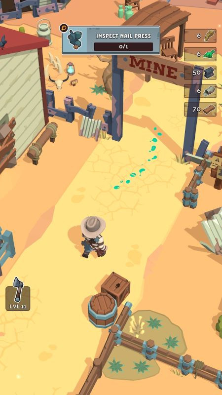 West Escape gameplay screenshot