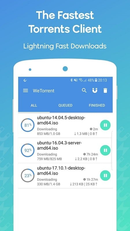 WeTorrent MOD APK Screenshot