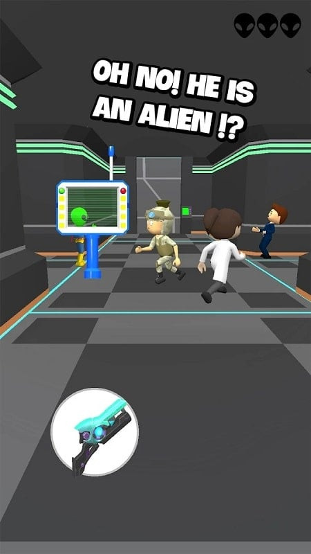 Who is Alien MOD APK Gameplay Screenshot