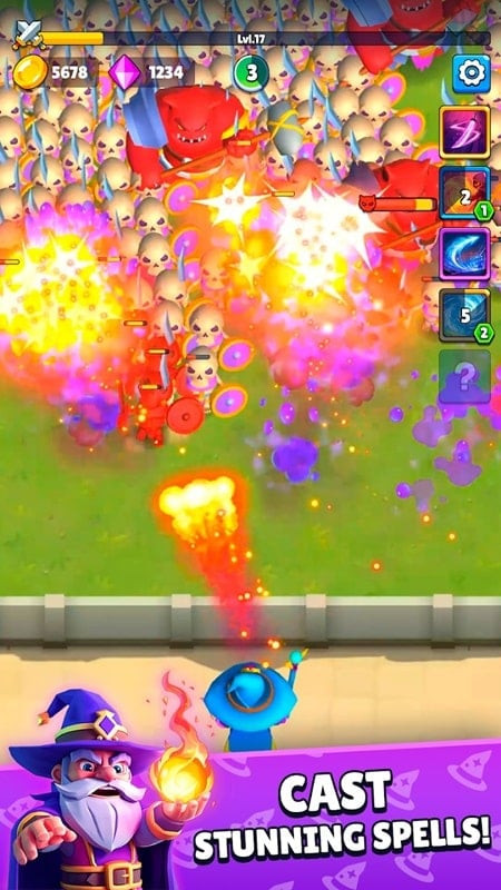 Wizard Tower MOD APK free download screenshot