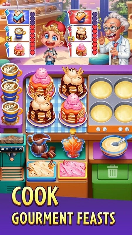 Wonder Chefs MOD APK party catering