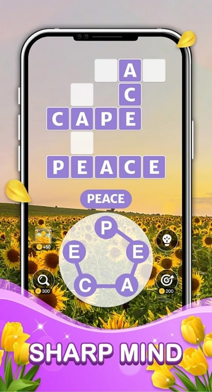 Word Link Connect puzzle game mod apk