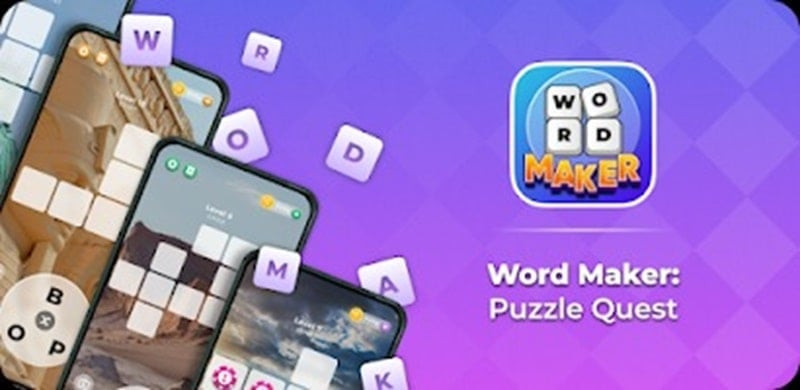 Word Maker - Game giải đố từ vựng thú vị