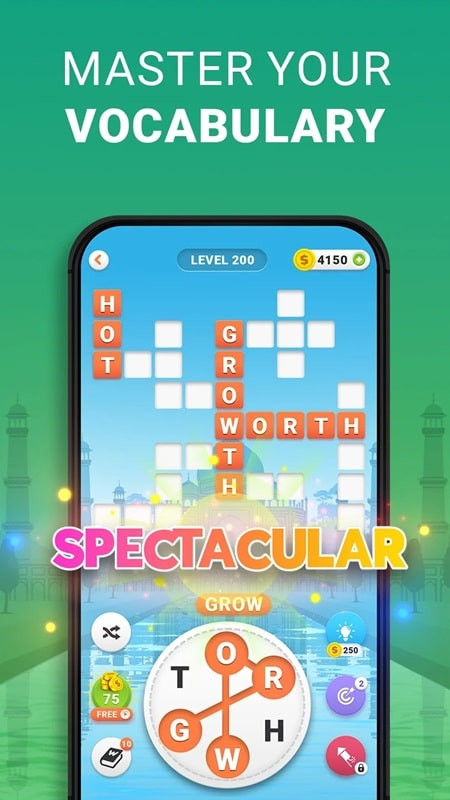 Word Search Crossword Puzzle MOD APK Gameplay