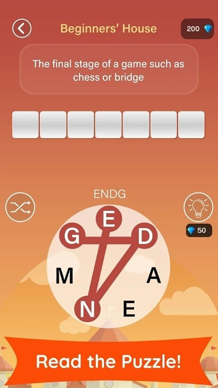 Wordhane gameplay on Android