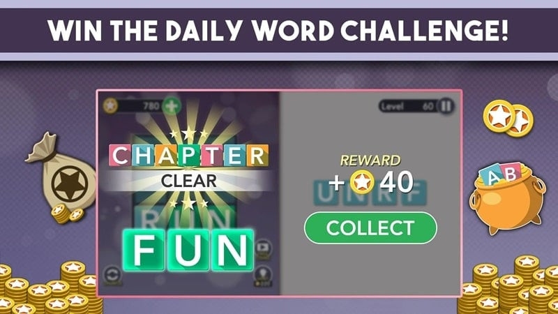 Wordlook daily rewards screenshot