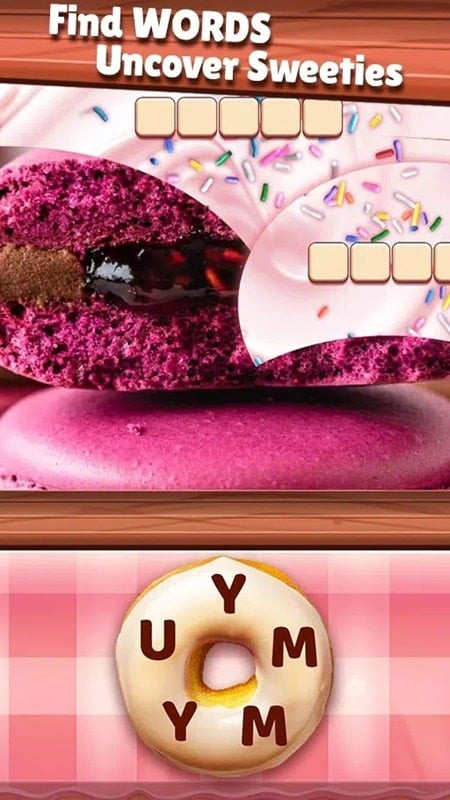 Wordonut APK gameplay screenshot