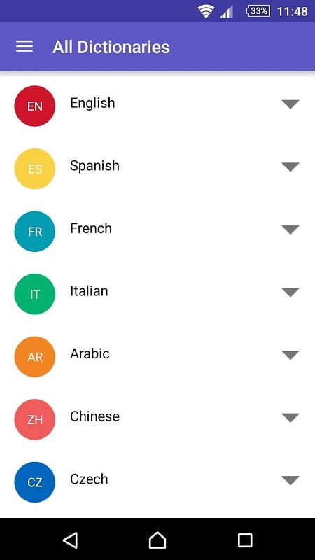 WordReference.com Dictionaries MOD APK on Android