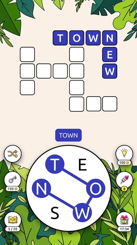 Words of Cities Word Crossword World Exploration