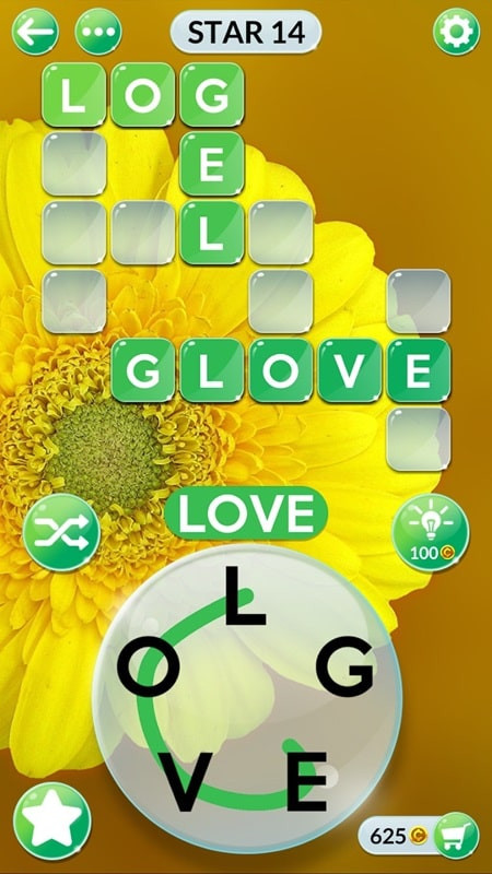 Wordscapes In Bloom MOD APK features