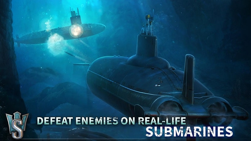 World of Submarines combat scene