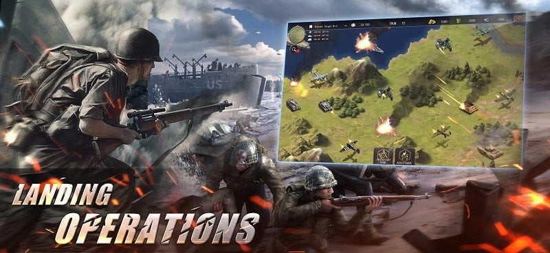 World War 2 MOD APK Unit Upgrades