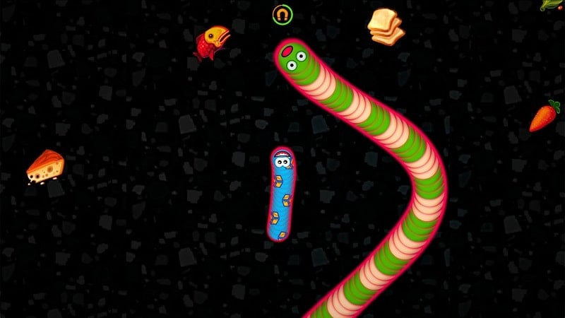 Worms Zone .io character customization