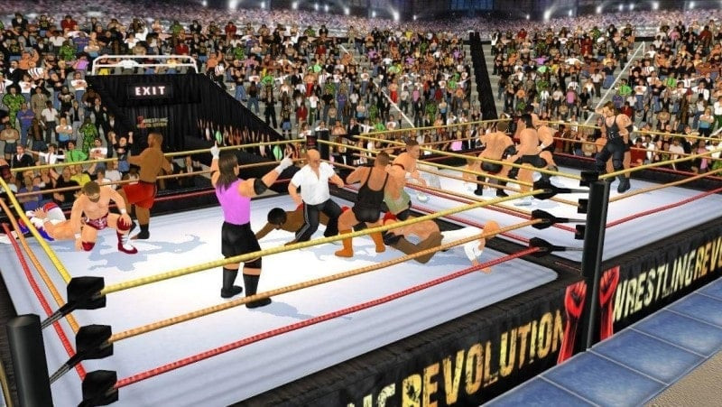 Wrestling Revolution 3D Gameplay Screenshot